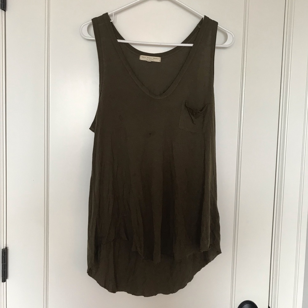 Arm green tank